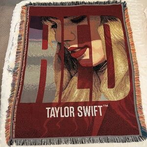 Taylor Swift Red Album Woven Blanket